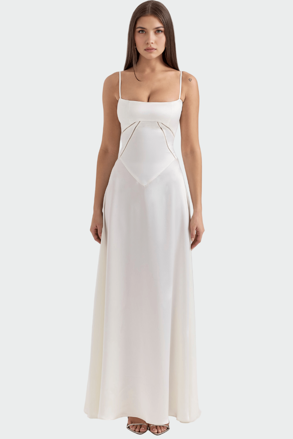 Vítězslava – Saténové Dámské Šaty