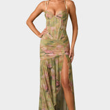 Maxi šaty s lehkou elegancí a nadčasovým designem