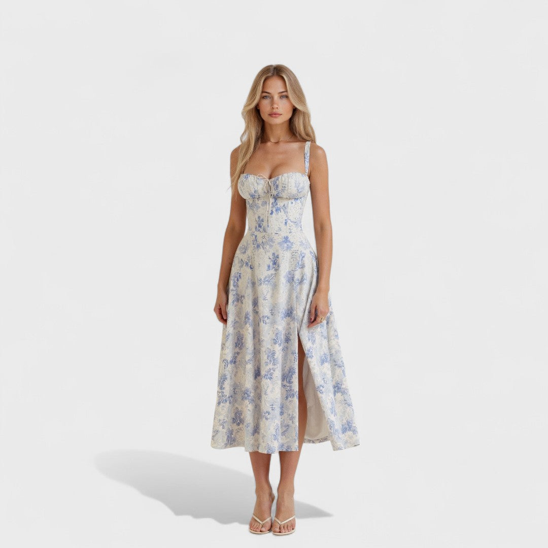 Kiana - Korzetové Midi Šaty